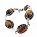 Imagens de Pulseira Cristal Olho Tigre